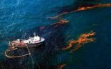 آسیب‌های آلودگی نفتی در ساحل جزیره خارگ